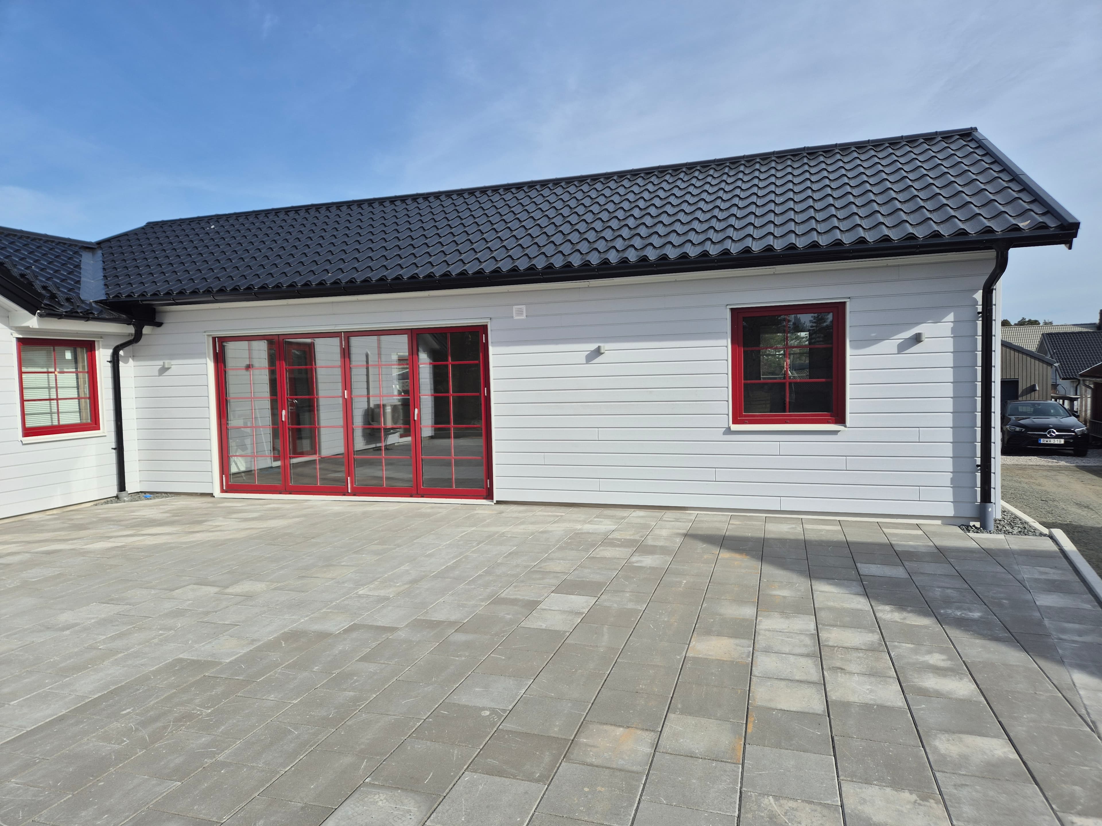 Fasadbyte på villa
