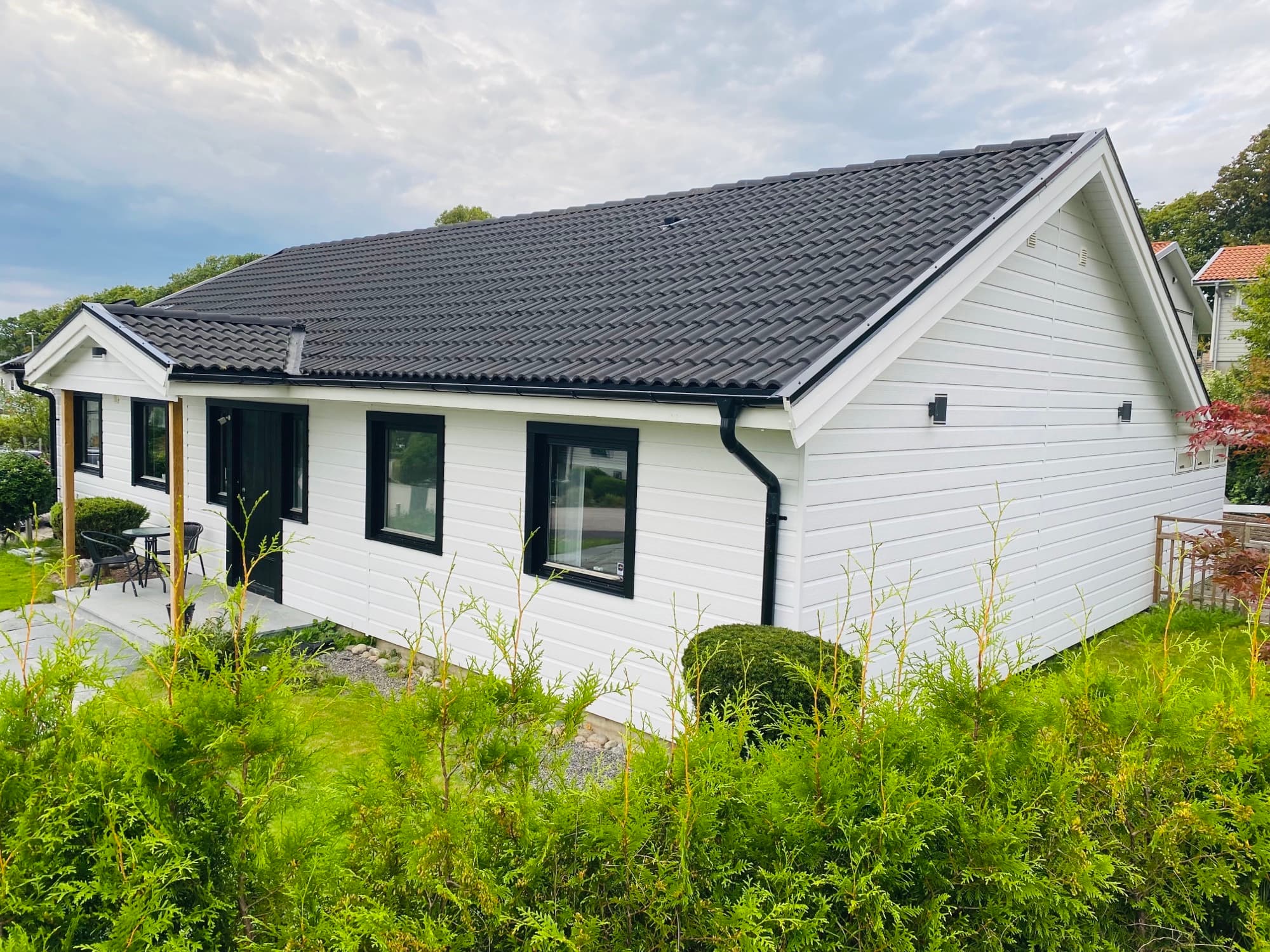 Fasadbyte i Bohus