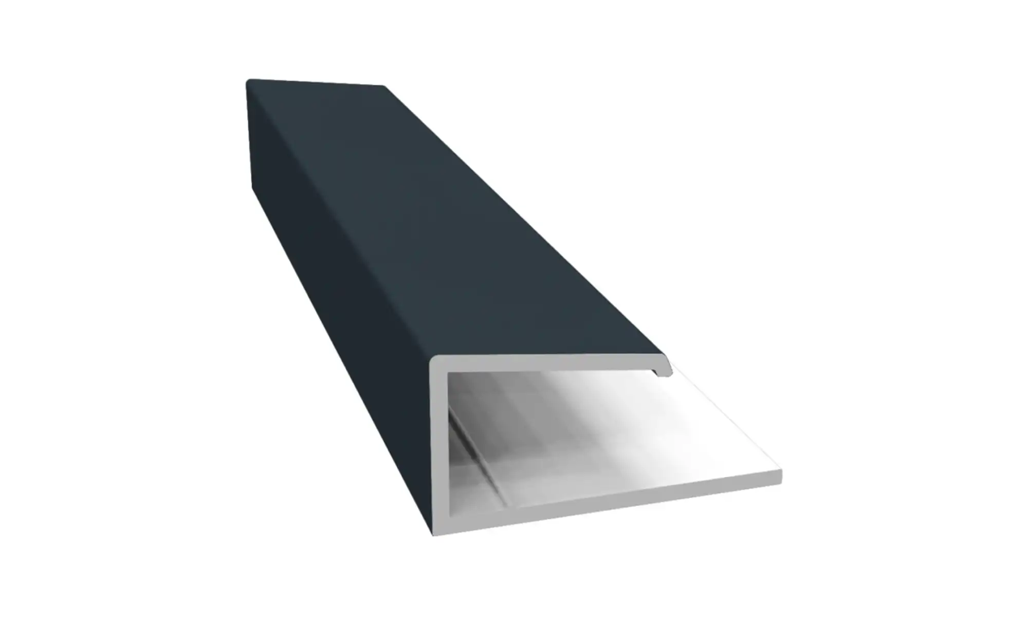 U-Profil (1 Del) PVC/PVC Folierad Antracitgrå SPECIAL