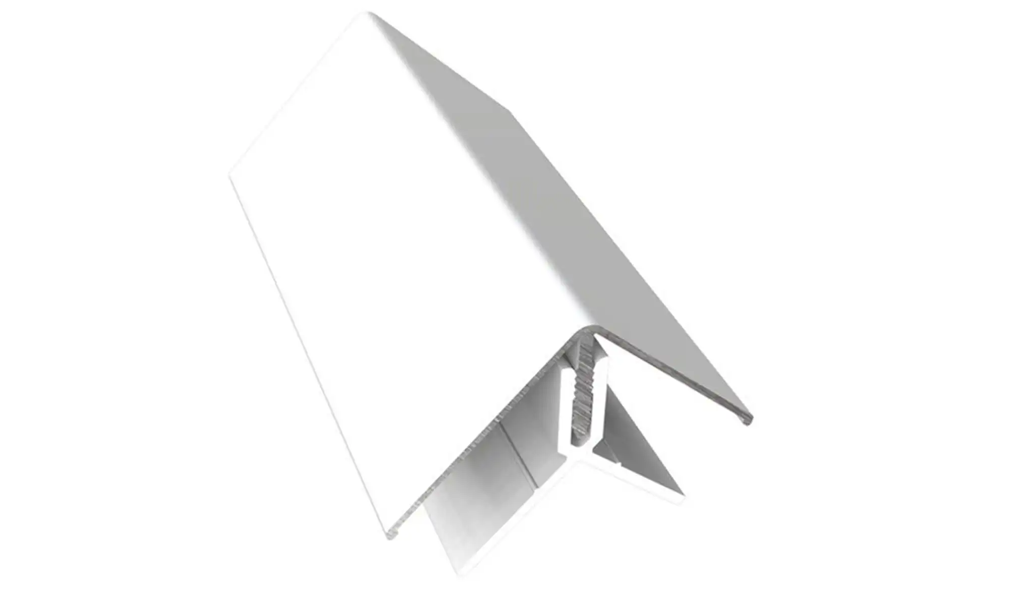 Ytterhörn (2 Del) Aluminium / PVC Vit målad
