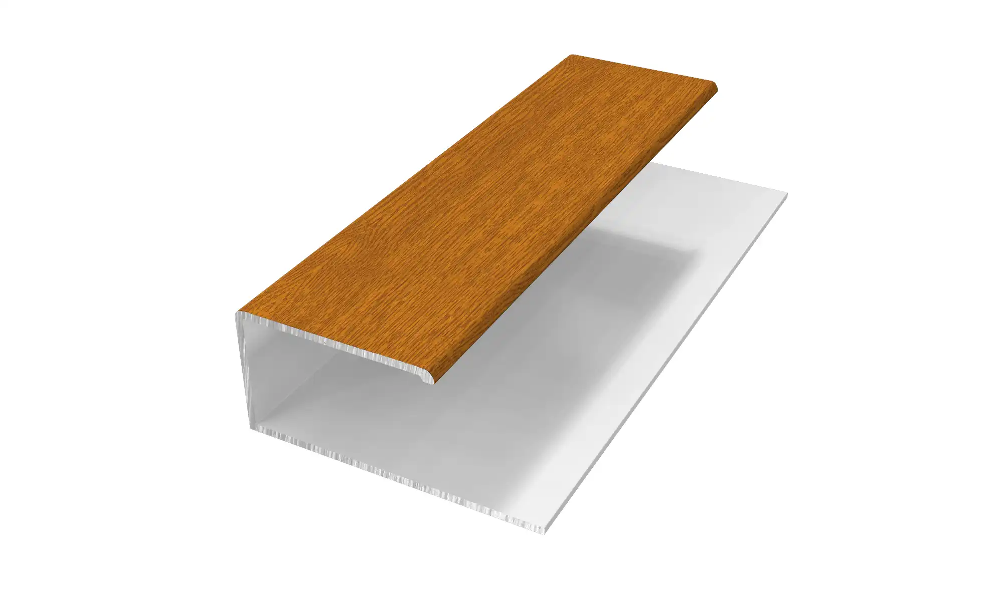 U-Profil (1 Del) Alu Folierad Ljus Ek