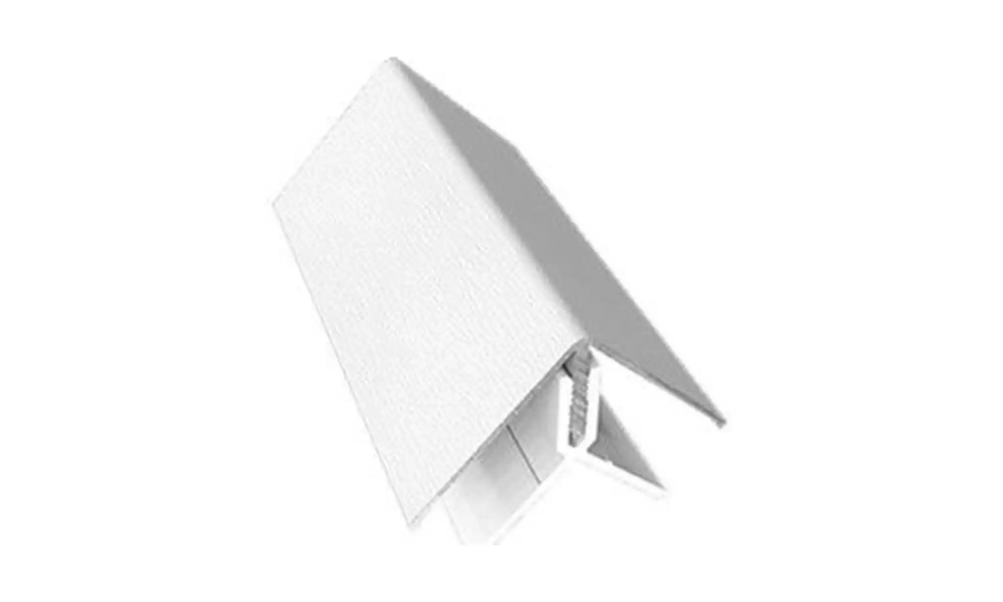 Ytterhörn (2 Del) Aluminium / PVC Folierad Vit