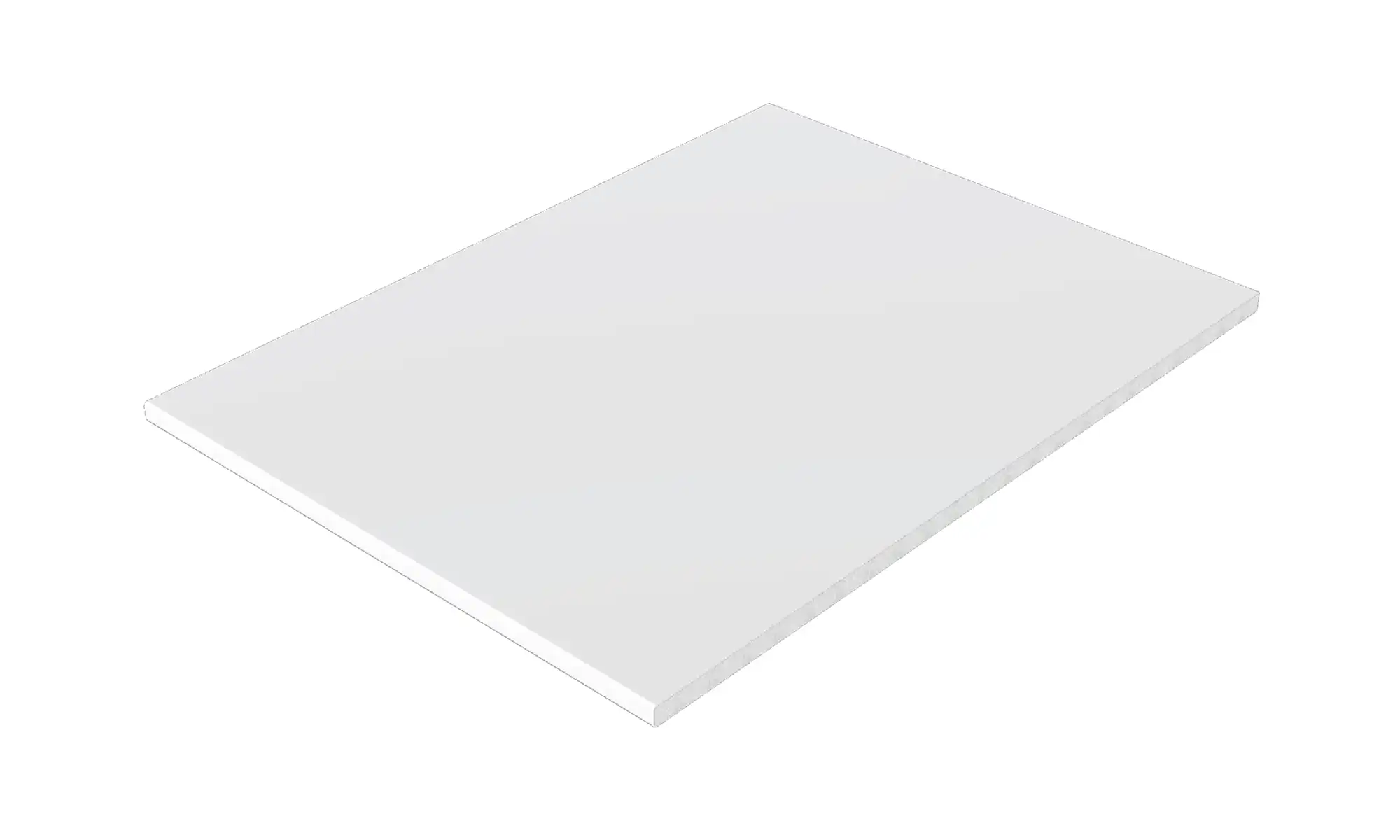 Simspanel slät massiv Vit 40 cm