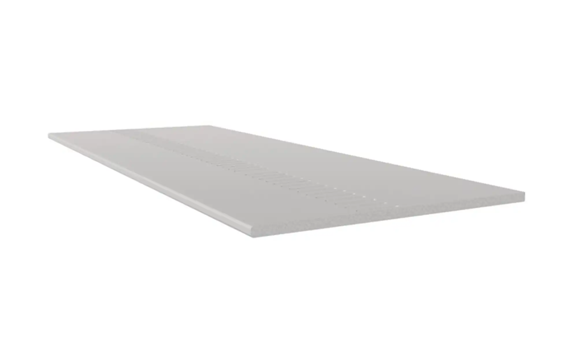 Simspanel ventilerad slät massiv Vit 40,5 cm