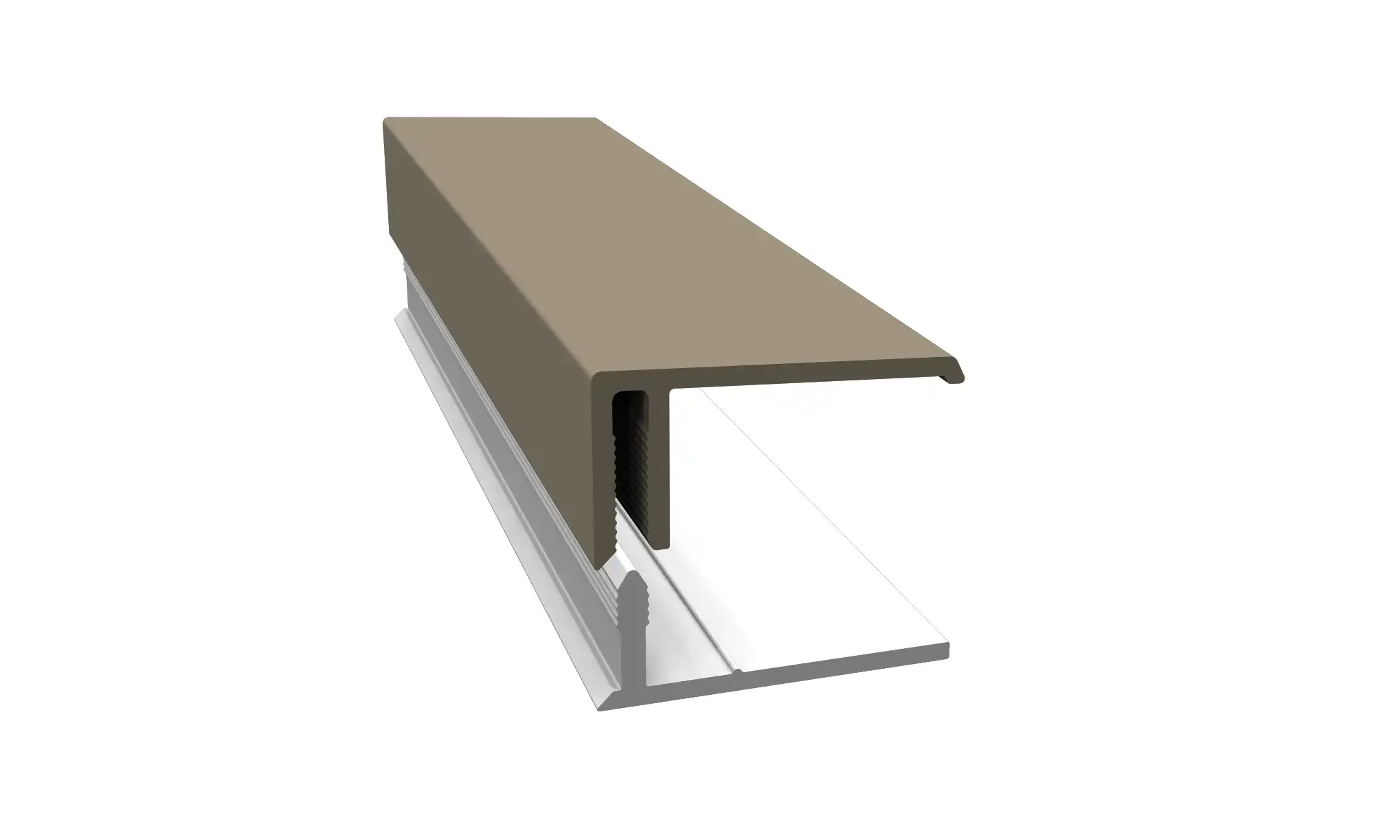 U-Profil (2-del) Brun