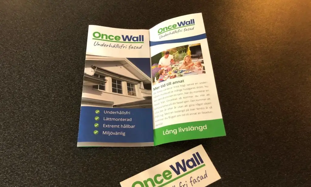 En liten broschyr OnceWall