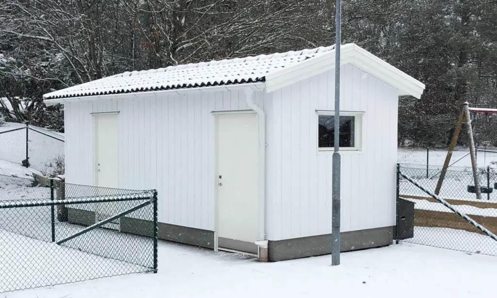 Sverigepanelen monterad i Varekil