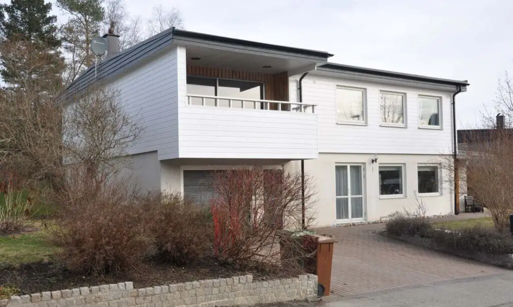 70-tals hus med ny fasad