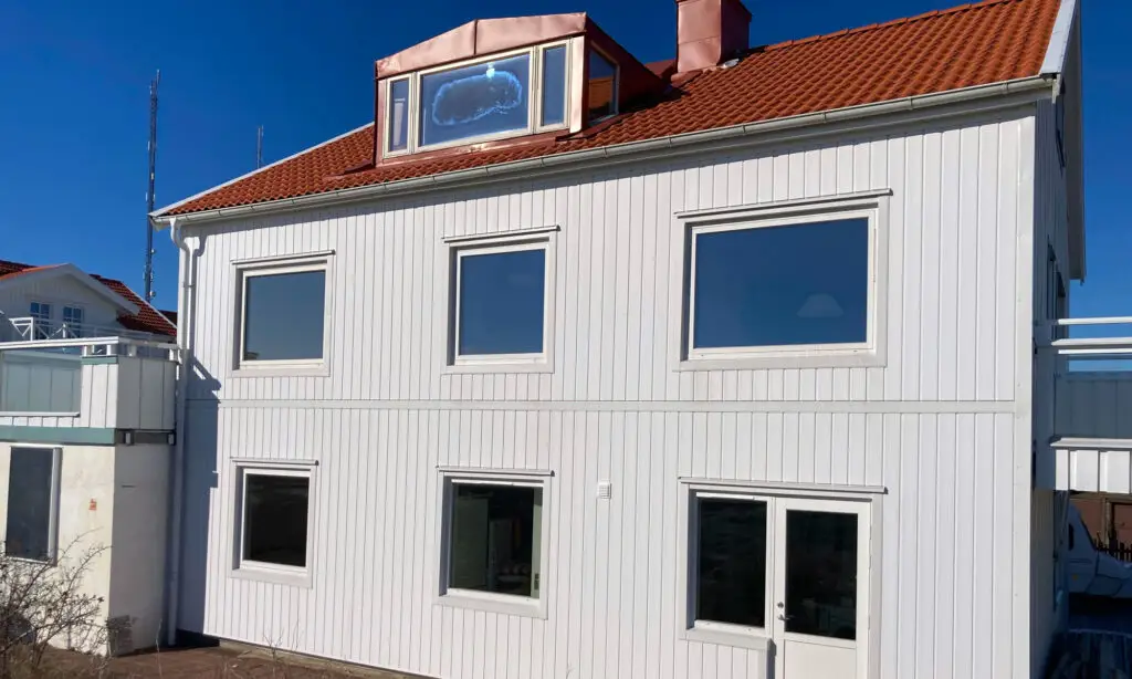 Exklusivpanelen istället för fibercement