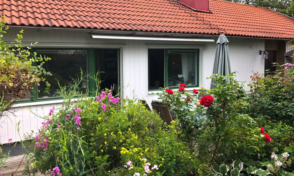 Efter, när Exklusivpanelen är på plats.