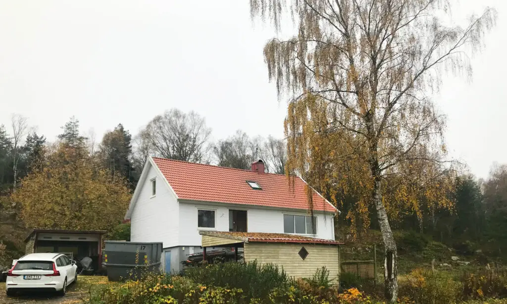 Liten villa med OnceWall