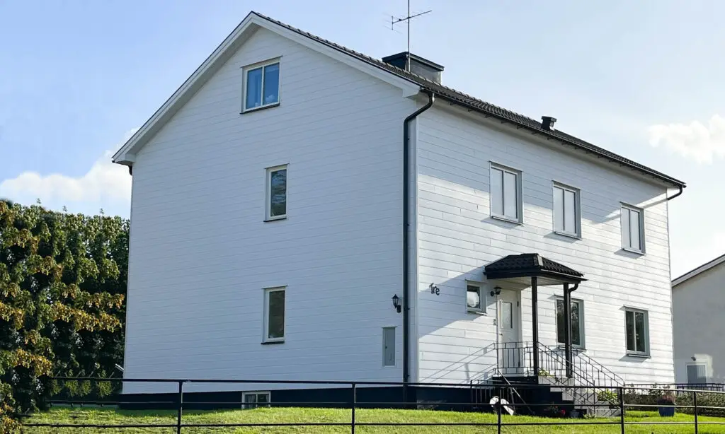 Pampigt hus med OnceWall