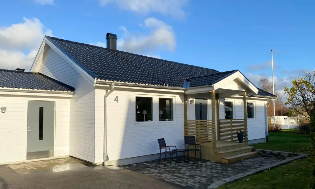 Låg villa med OnceWall