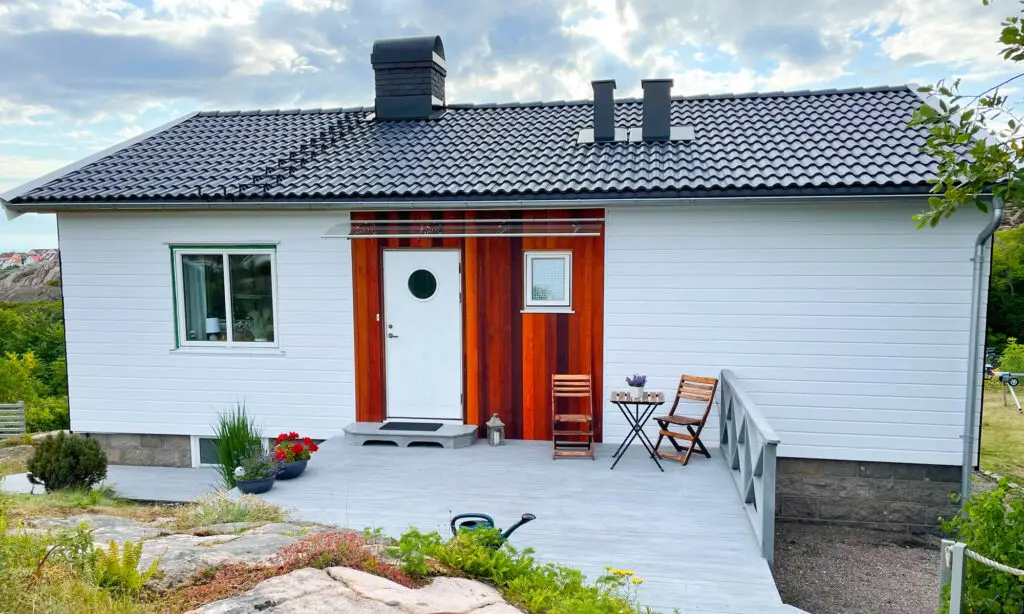 Underhållsfritt kombinerat med trä